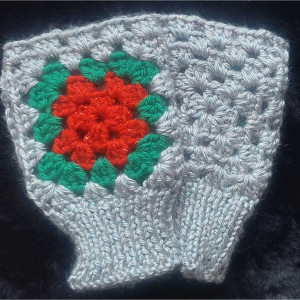 Handmade Christmas Theme Mittens